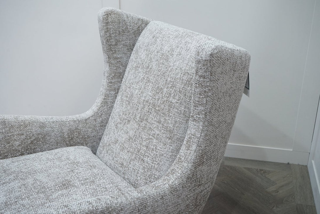 Atelier Accent Chair, Tabby Linen