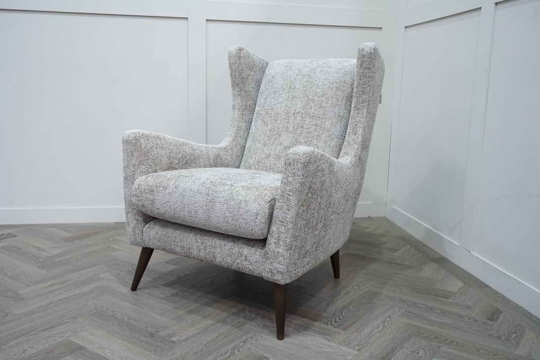 Atelier Accent Chair, Tabby Linen