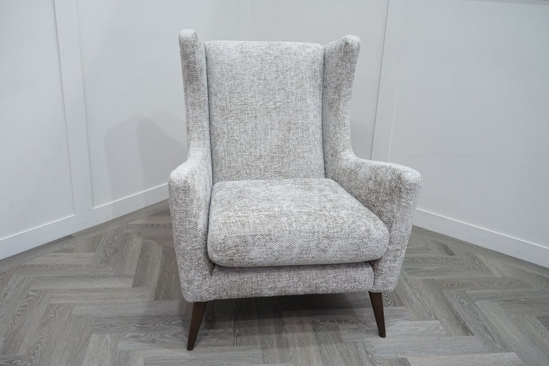 Atelier Accent Chair, Tabby Linen