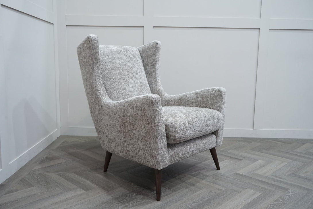 Atelier Accent Chair, Tabby Linen