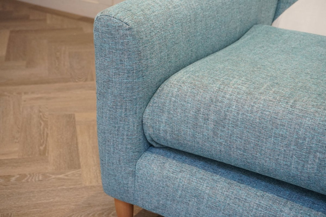 Bailey II 4 Seater RHF Chaise End Sofa, Connie Teal