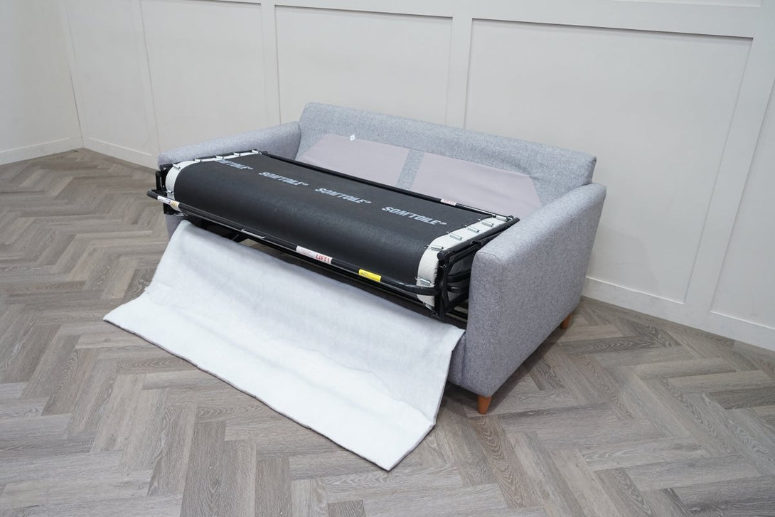 Bailey II Double Sofa Bed, Brushed Tweed Grey
