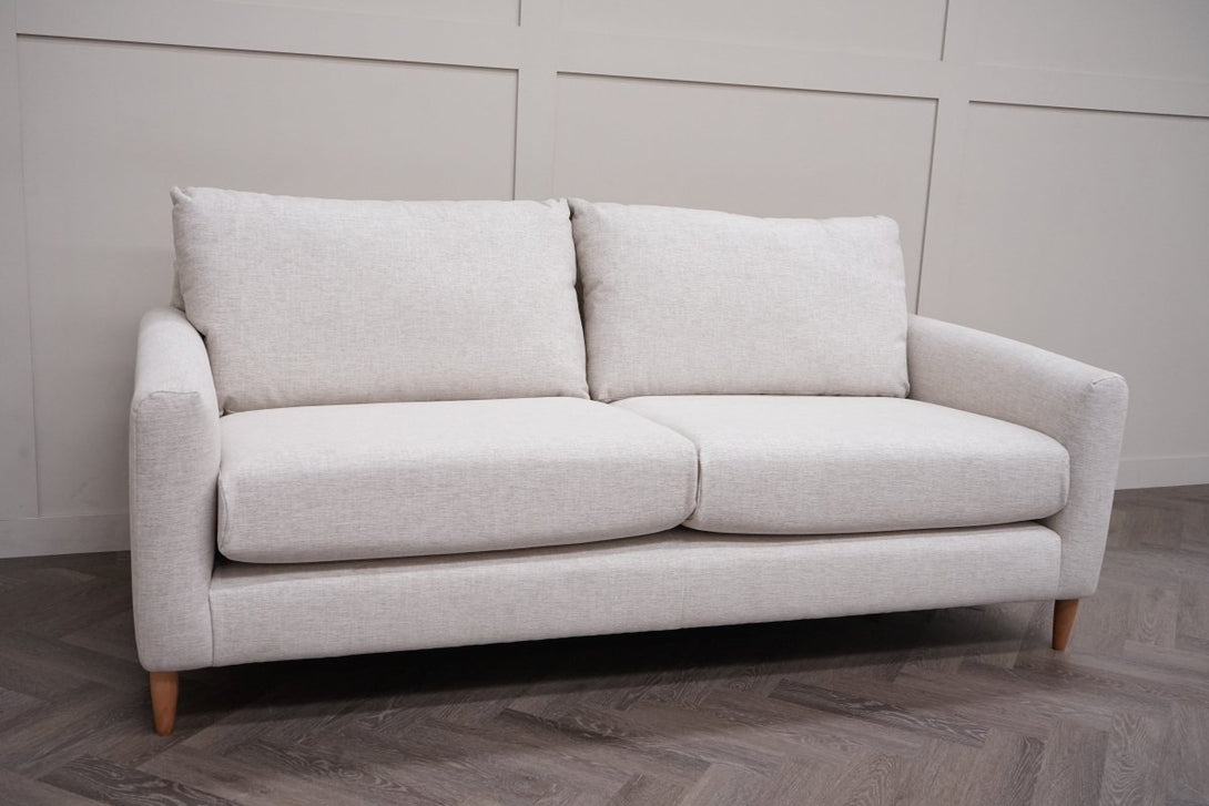 Bailey II Large 3 Seater Sofa, Aquaclean Titan Natural