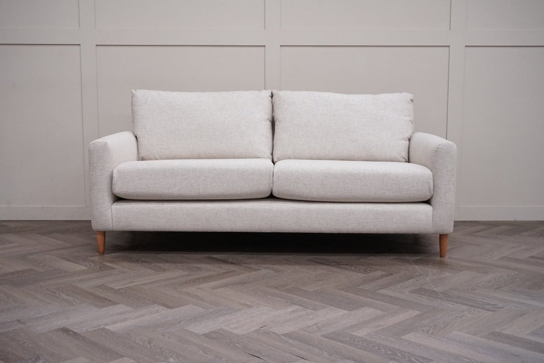 Bailey II Large 3 Seater Sofa, Aquaclean Titan Natural