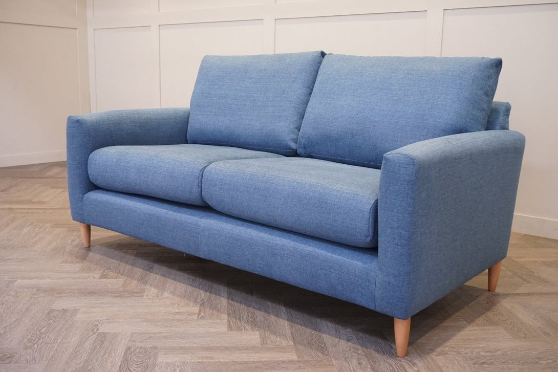 Bailey II Medium 2 Seater Sofa, Chenille Weave Dark Pacific
