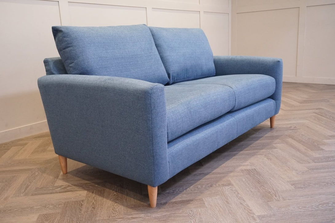 Bailey II Medium 2 Seater Sofa, Chenille Weave Dark Pacific