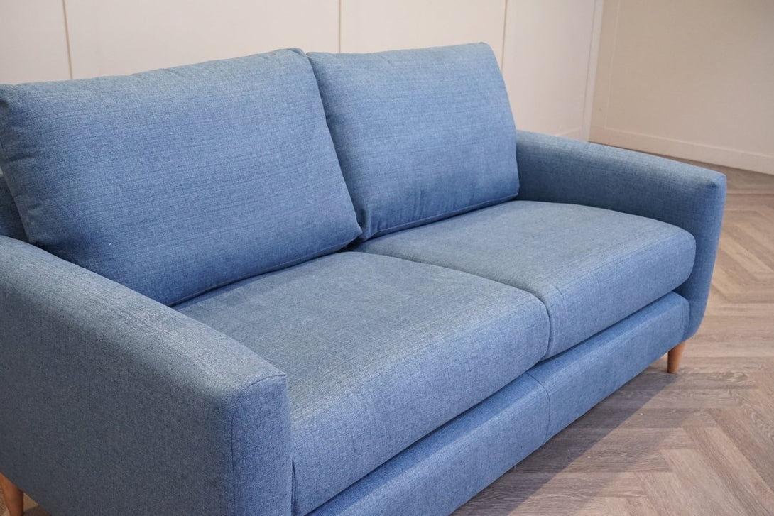 Bailey II Medium 2 Seater Sofa, Chenille Weave Dark Pacific
