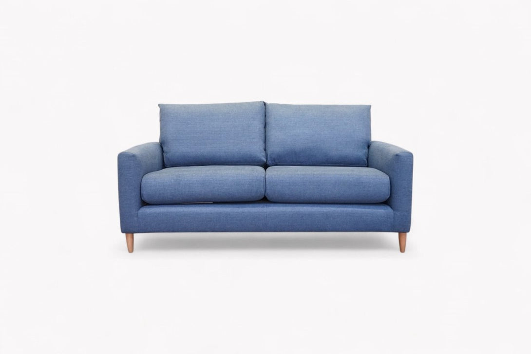 Bailey II Medium 2 Seater Sofa, Chenille Weave Dark Pacific