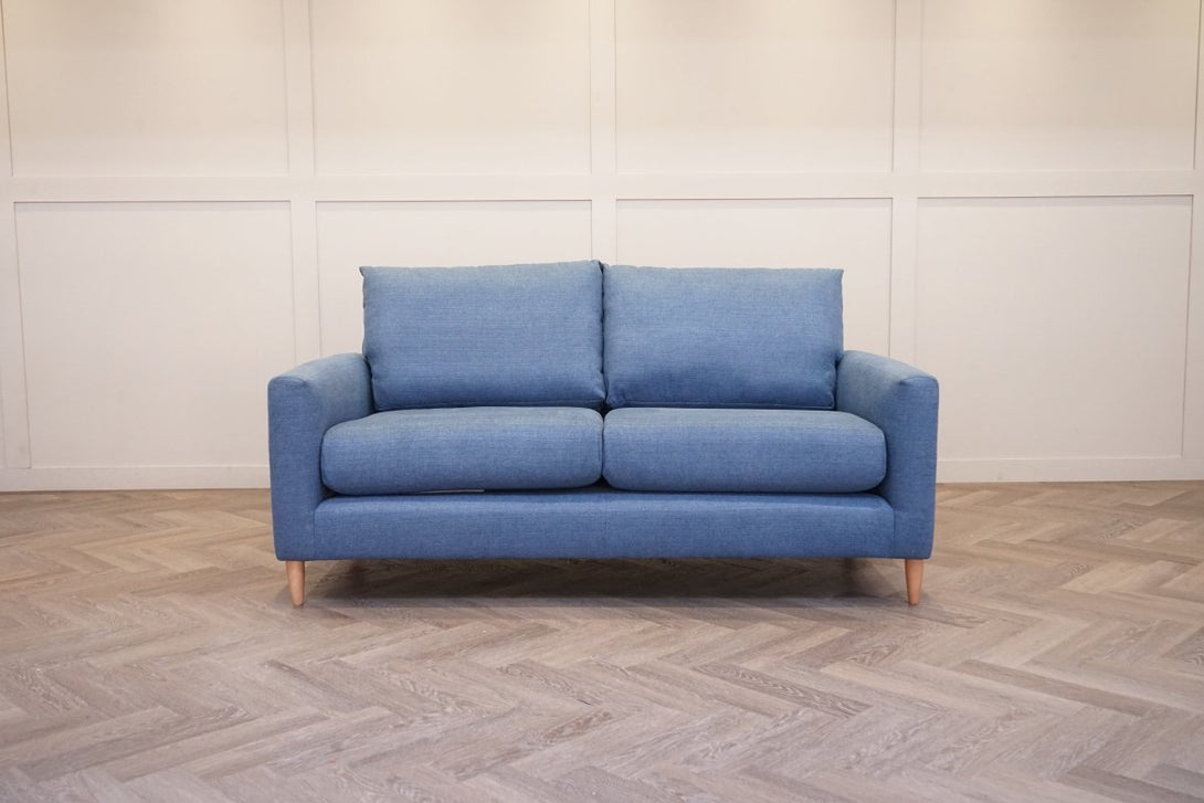 Bailey II Medium 2 Seater Sofa, Chenille Weave Dark Pacific