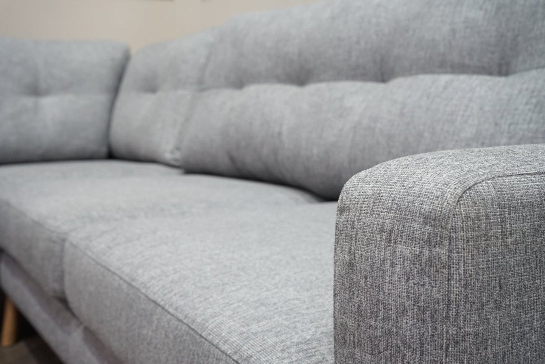 Barbican 5+ Seater Large Corner Sofa, Connie Grey