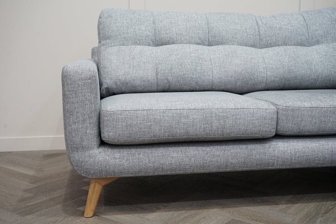 Barbican 5+ Seater Large Corner Sofa, Connie Grey