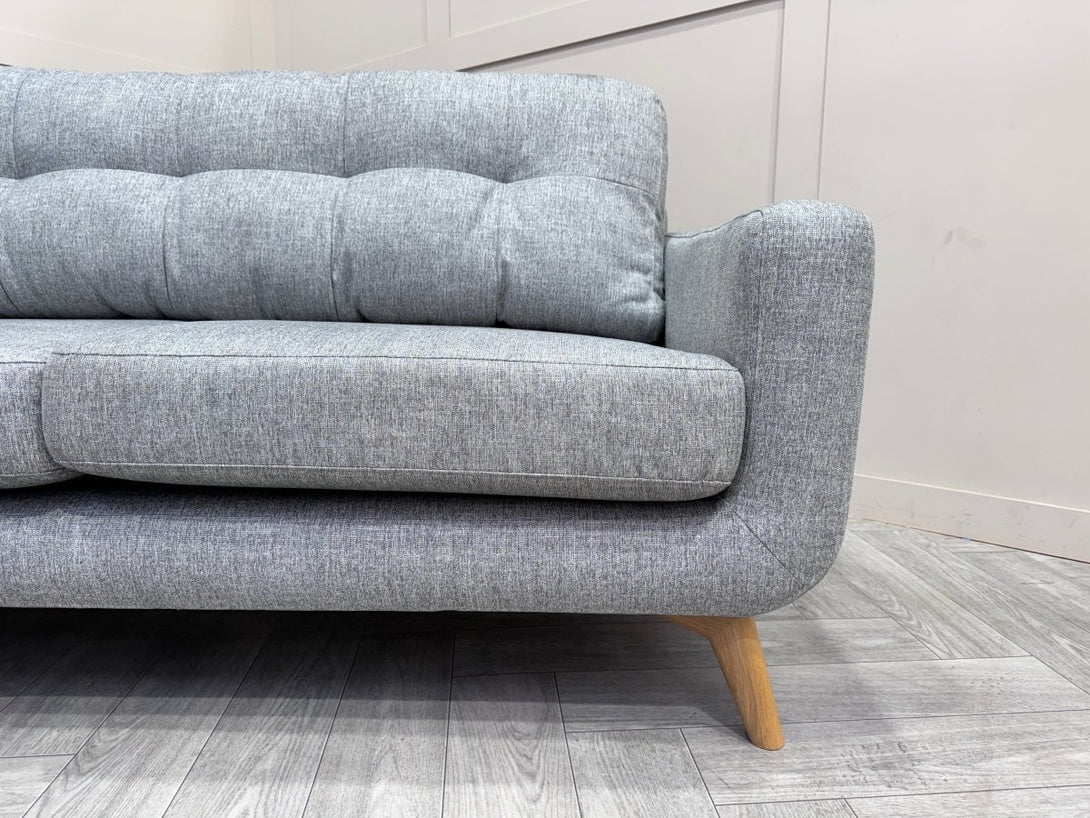 Barbican 5+ Seater LHF Chaise End Sofa, Connie Grey