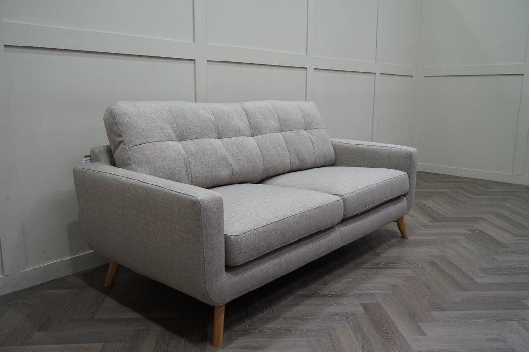 Barbican Large 3 Seater Sofa, Aquaclean Aston Natural