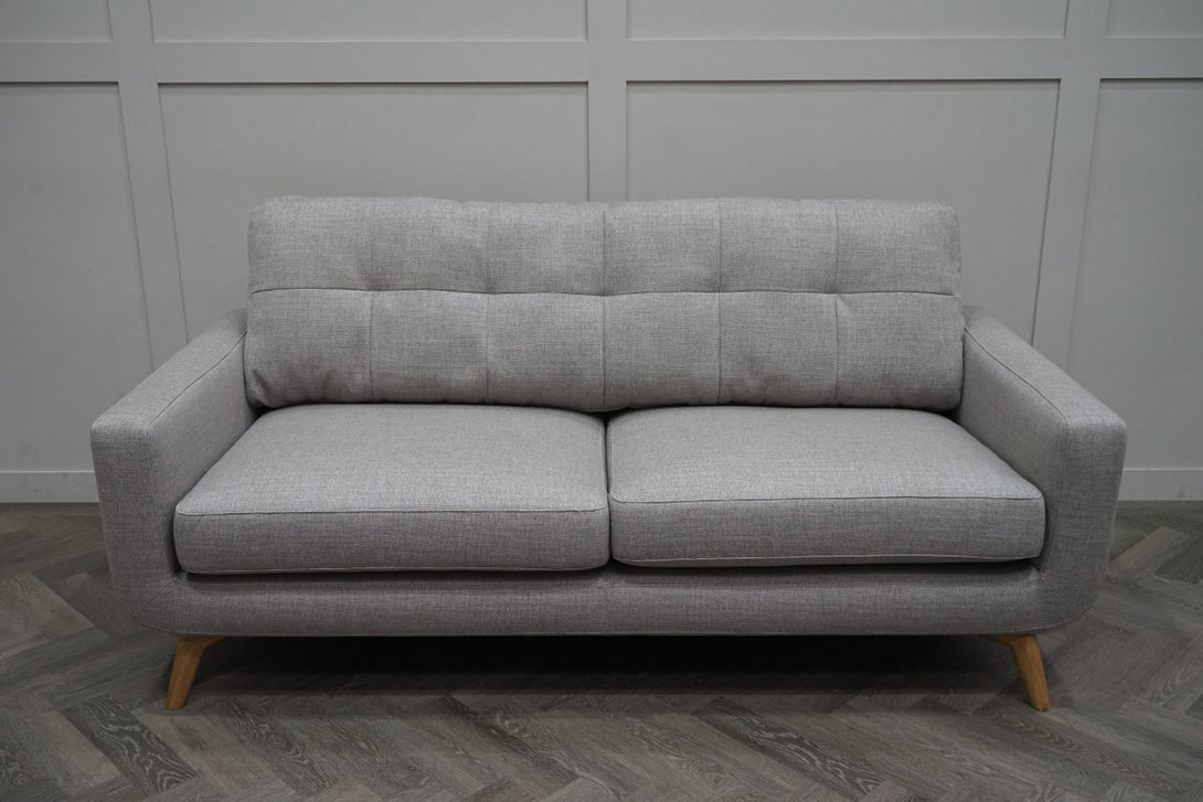 Barbican Large 3 Seater Sofa, Aquaclean Aston Natural