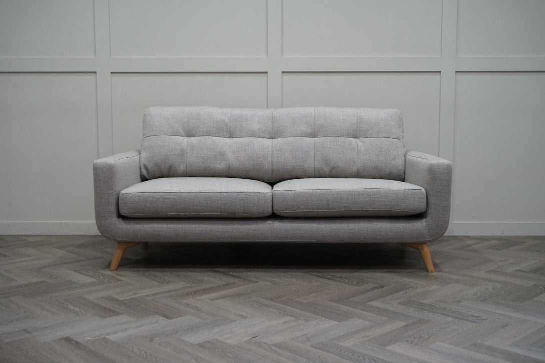 Barbican Large 3 Seater Sofa, Aquaclean Aston Natural