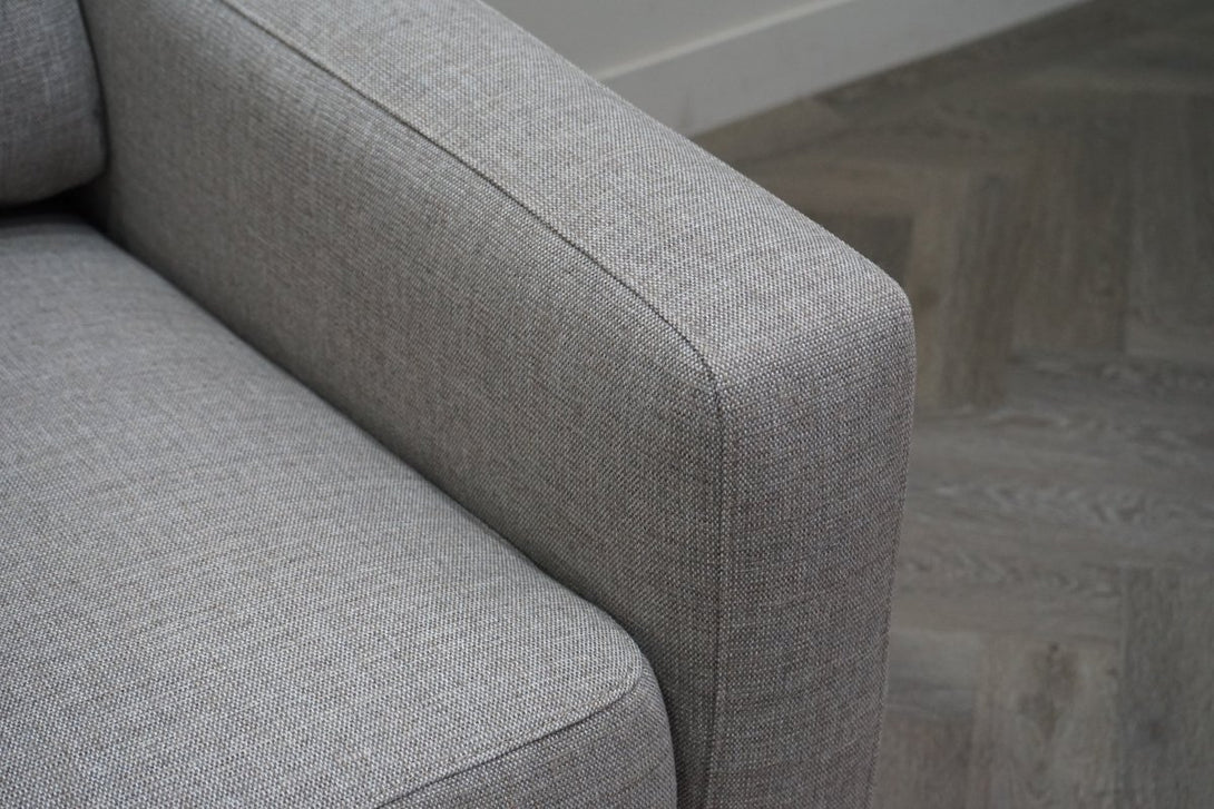 Barbican Large 3 Seater Sofa, Aquaclean Aston Natural