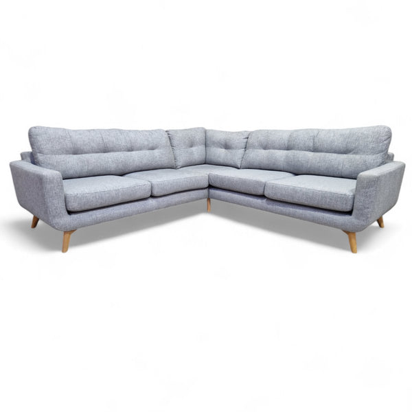 Barbican Large Corner Sofa, Connie Grey