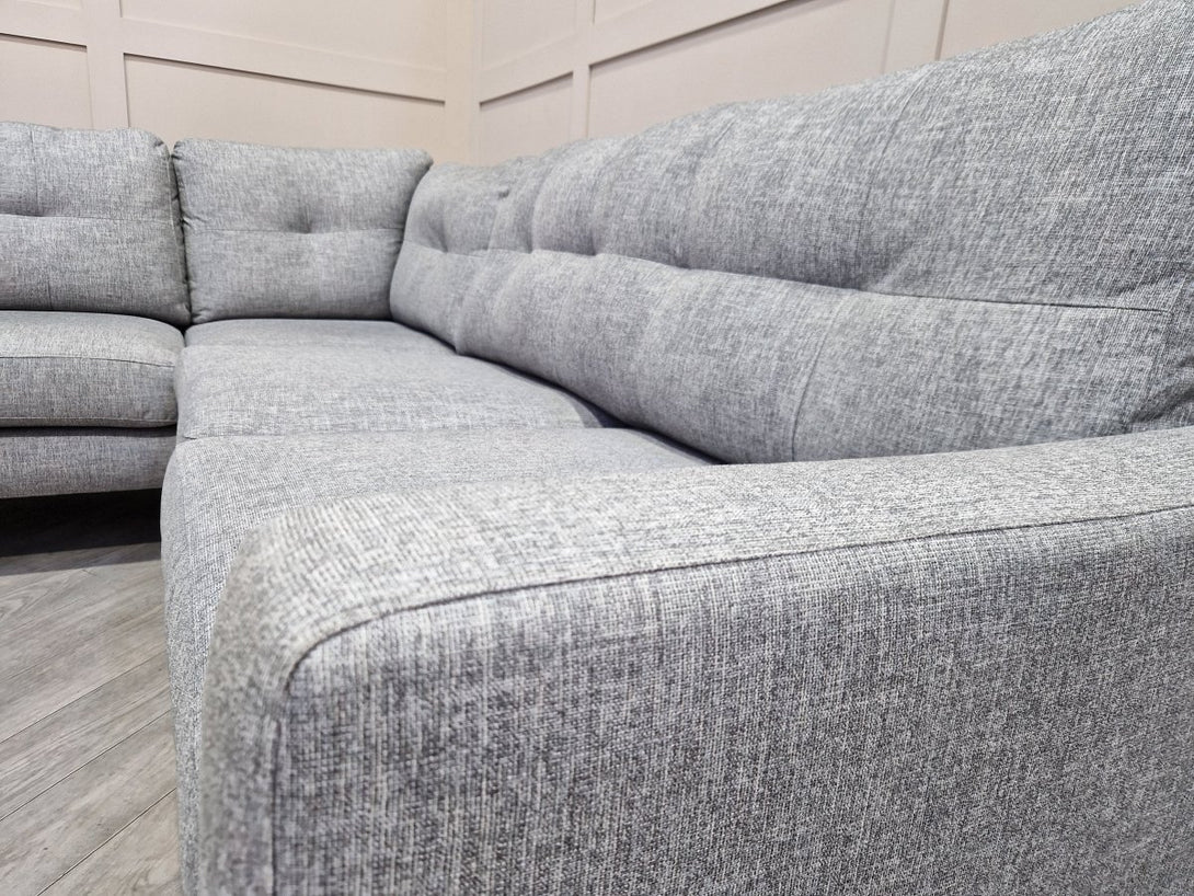 Barbican Large Corner Sofa, Connie Grey