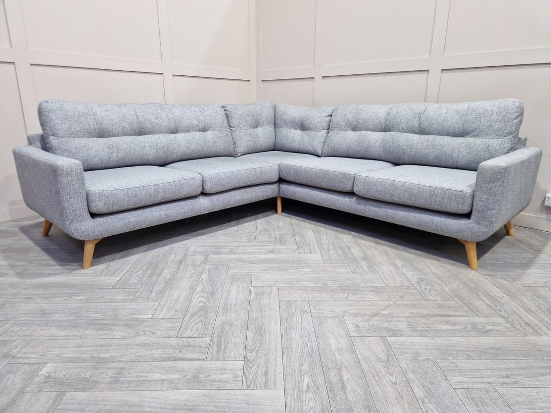 Barbican Large Corner Sofa, Connie Grey