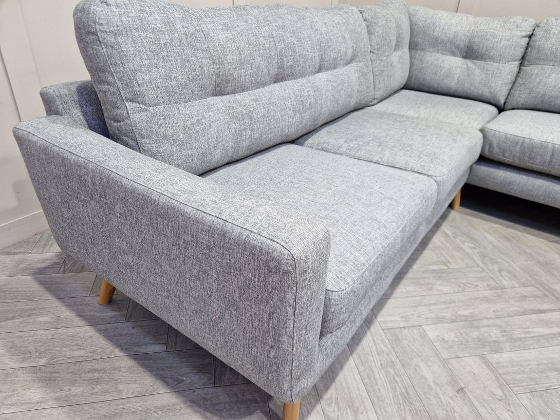 Barbican Large Corner Sofa, Connie Grey