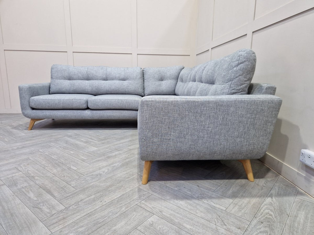 Barbican Large Corner Sofa, Connie Grey