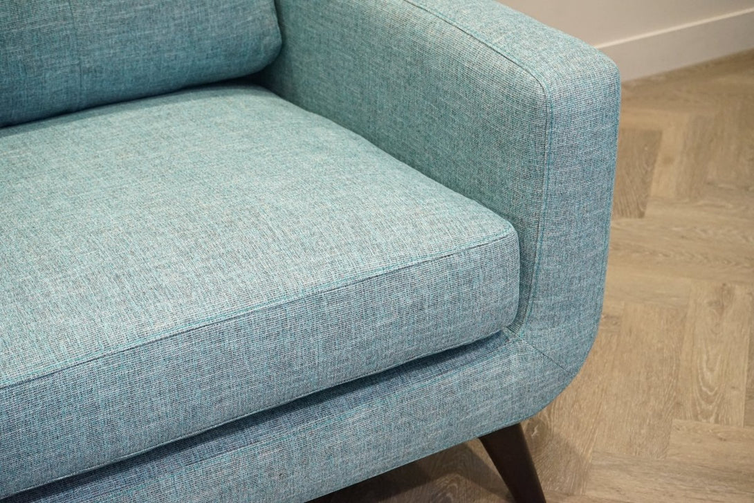 Barbican Medium 2 Seater Sofa, Aquaclean Connie Teal
