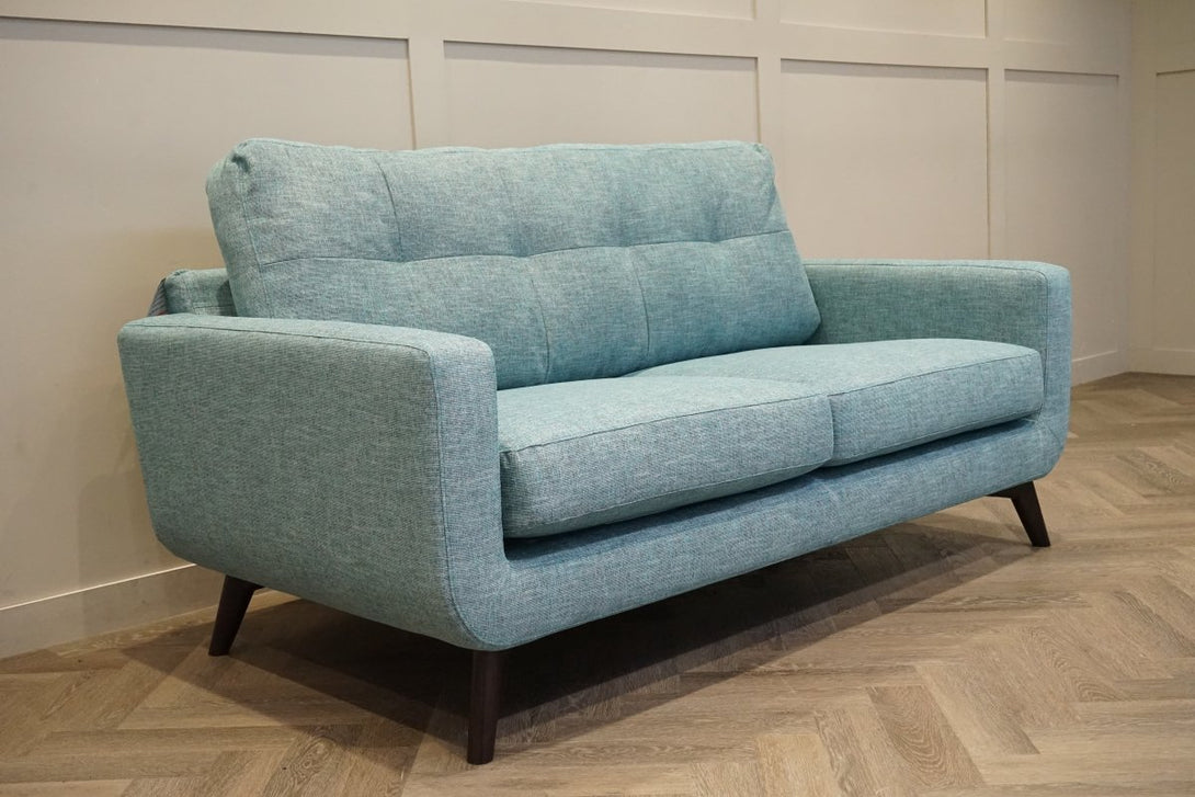 Barbican Medium 2 Seater Sofa, Aquaclean Connie Teal