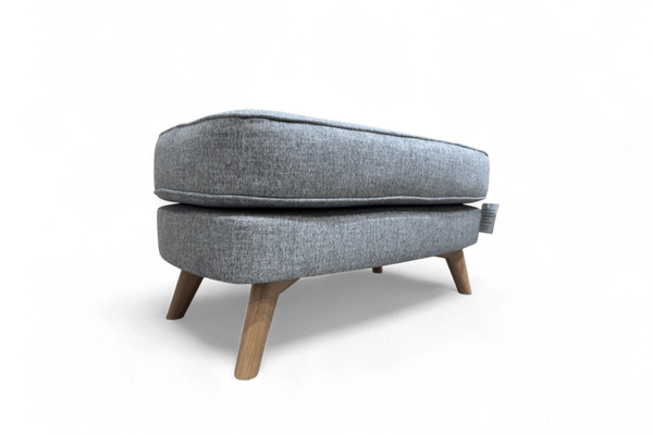 Barbican Rectangular Footstool, Connie Grey