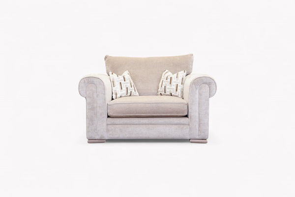 Bardot Large Cuddle Chair, Derwent Truffle