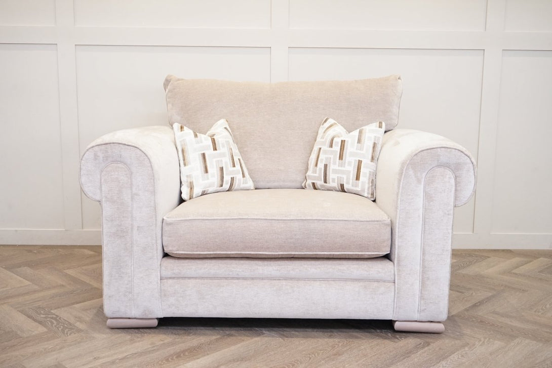 Bardot Large Cuddle Chair, Derwent Truffle