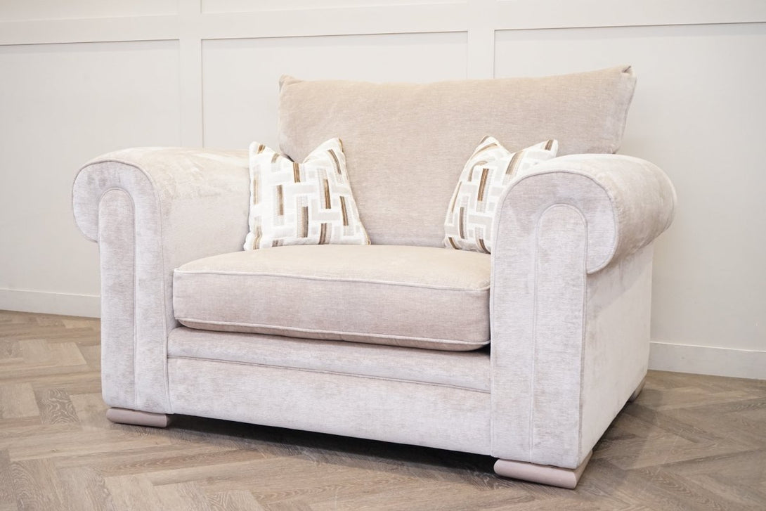 Bardot Large Cuddle Chair, Derwent Truffle