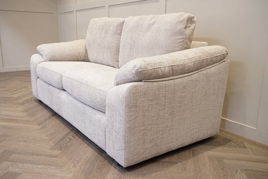 Barley 3 Seater Sofa Bed, Natural Weave