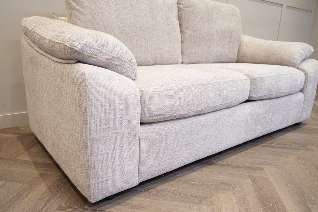 Barley 3 Seater Sofa Bed, Natural Weave