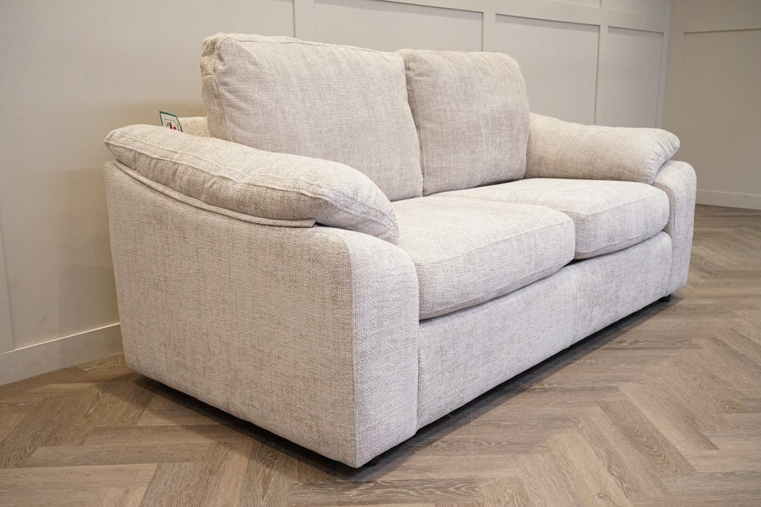 Barley 3 Seater Sofa Bed, Natural Weave