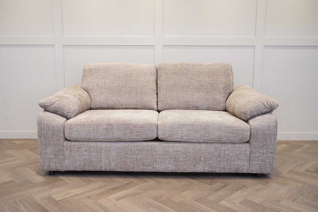 Barley 3 Seater Sofa Bed, Truffle Weave