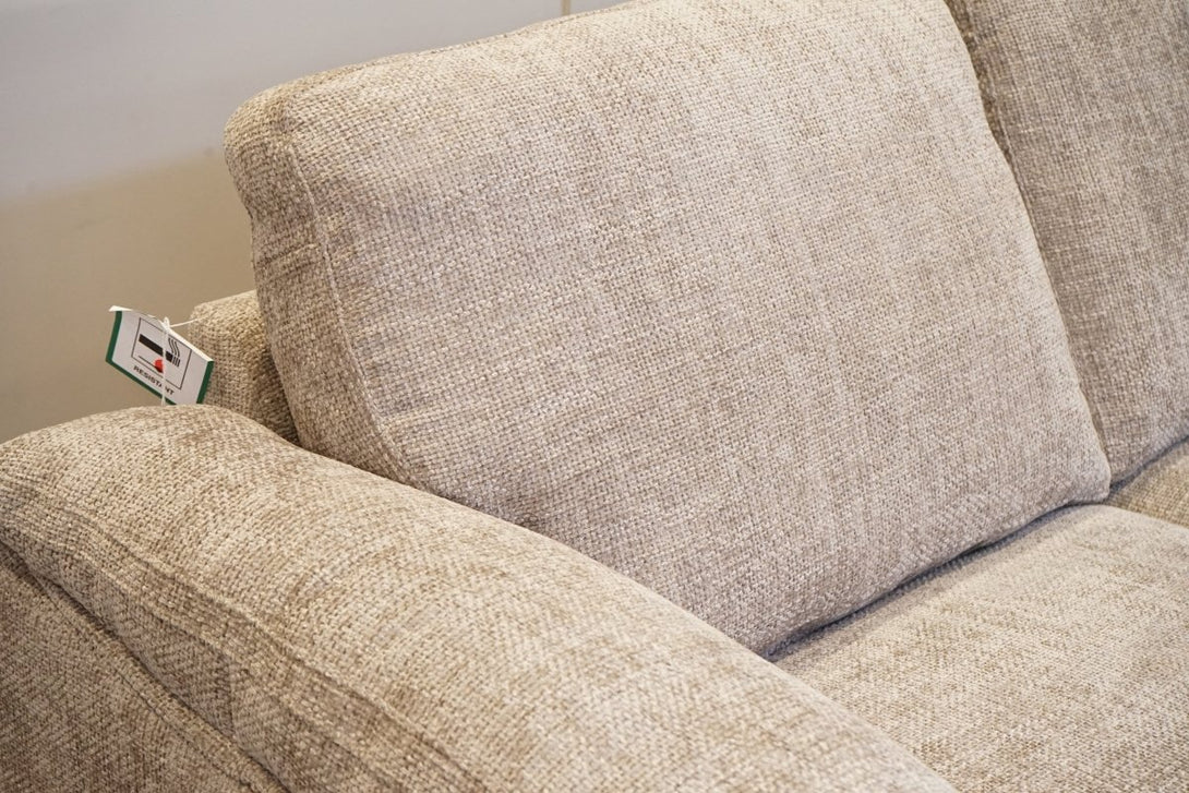 Barley 3 Seater Sofa Bed, Truffle Weave