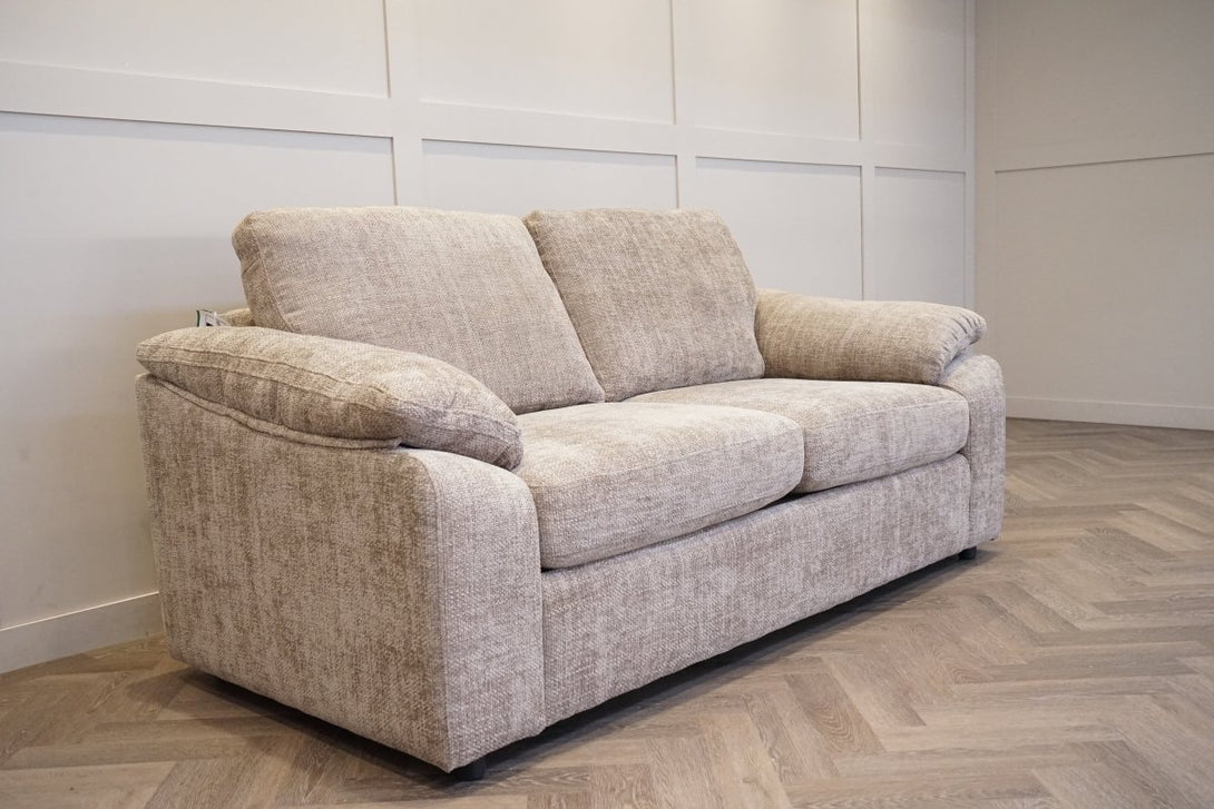Barley 3 Seater Sofa Bed, Truffle Weave