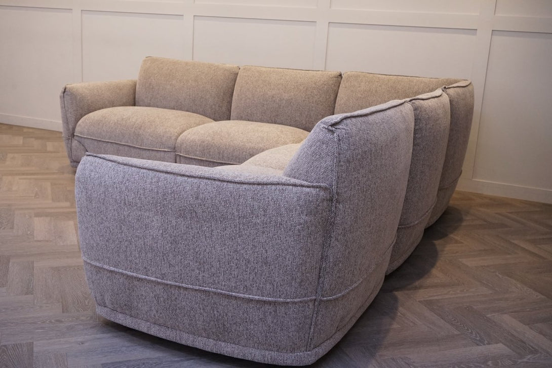 Belize Large Modular Corner Sofa, Cosy Smoke