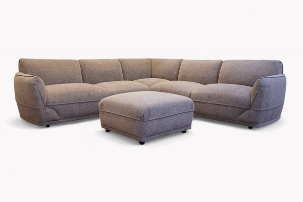 Belize Large Modular Corner Sofa, Cosy Smoke