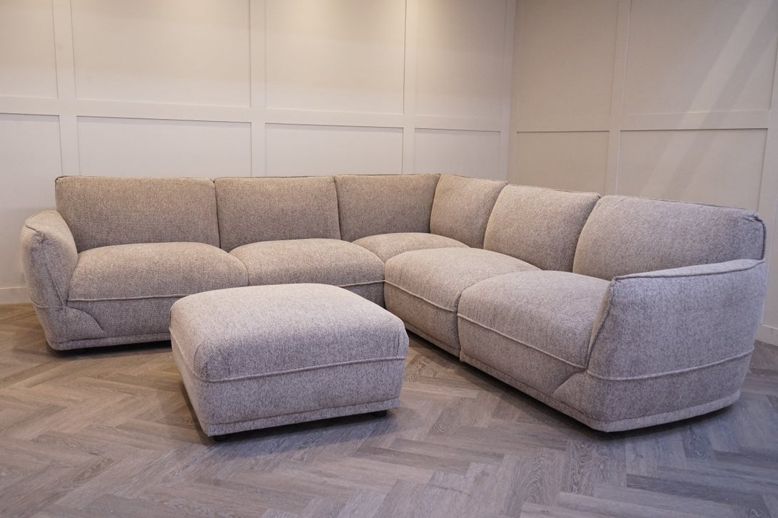 Belize Large Modular Corner Sofa, Cosy Smoke