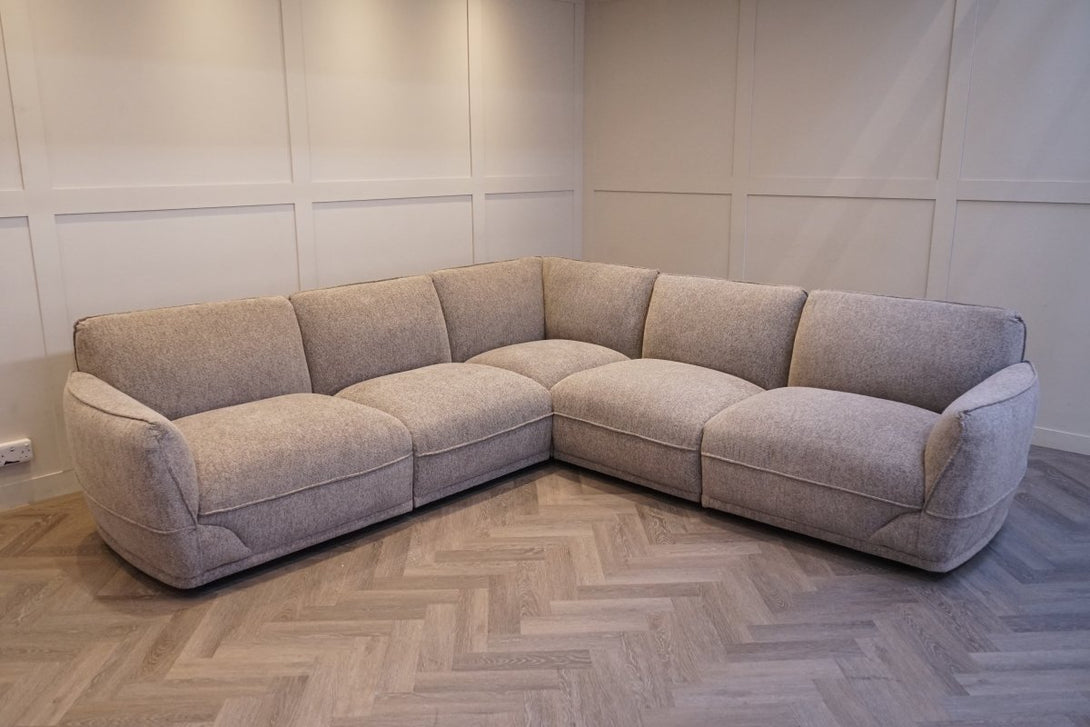 Belize Large Modular Corner Sofa, Cosy Smoke