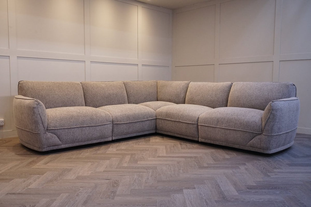 Belize Large Modular Corner Sofa, Cosy Smoke