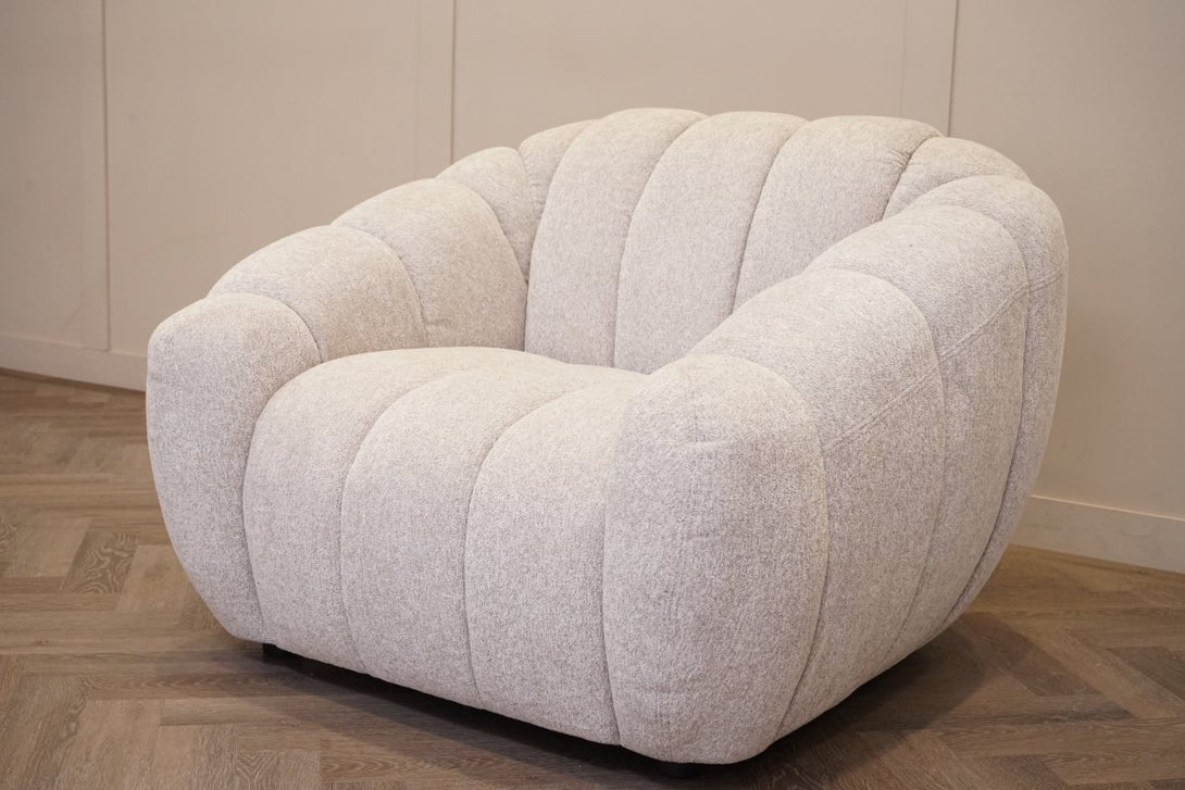 Bubble Large 3 Seater Sofa & Armchair, Cloudy Grey