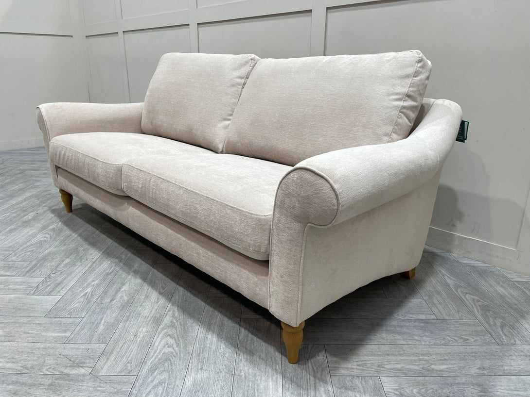 Camber Grand 4 Seater Seater Sofa, Aquaclean Titan Natural