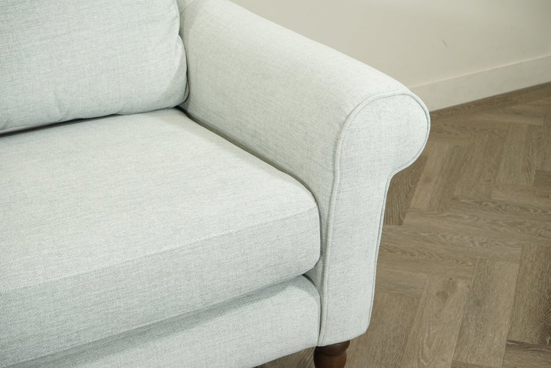 Camber Grand 4 Seater Seater Sofa, Chunky Chenille Seagrass