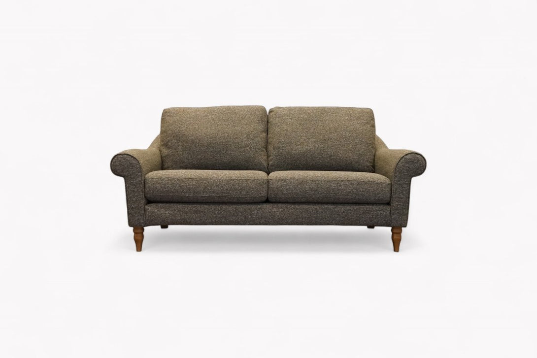Camber Grand 4 Seater Seater Sofa, Tonal Weave Moss Green