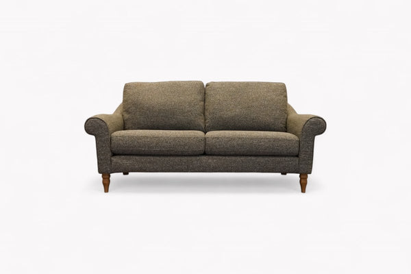 Camber Grand 4 Seater Seater Sofa, Tonal Weave Moss Green