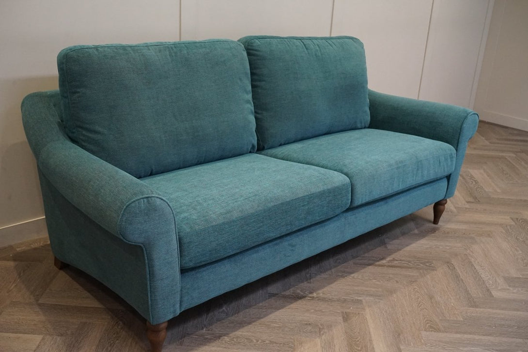 Camber Grand 4 Seater Sofa, Chunky Chenille Dark Teal