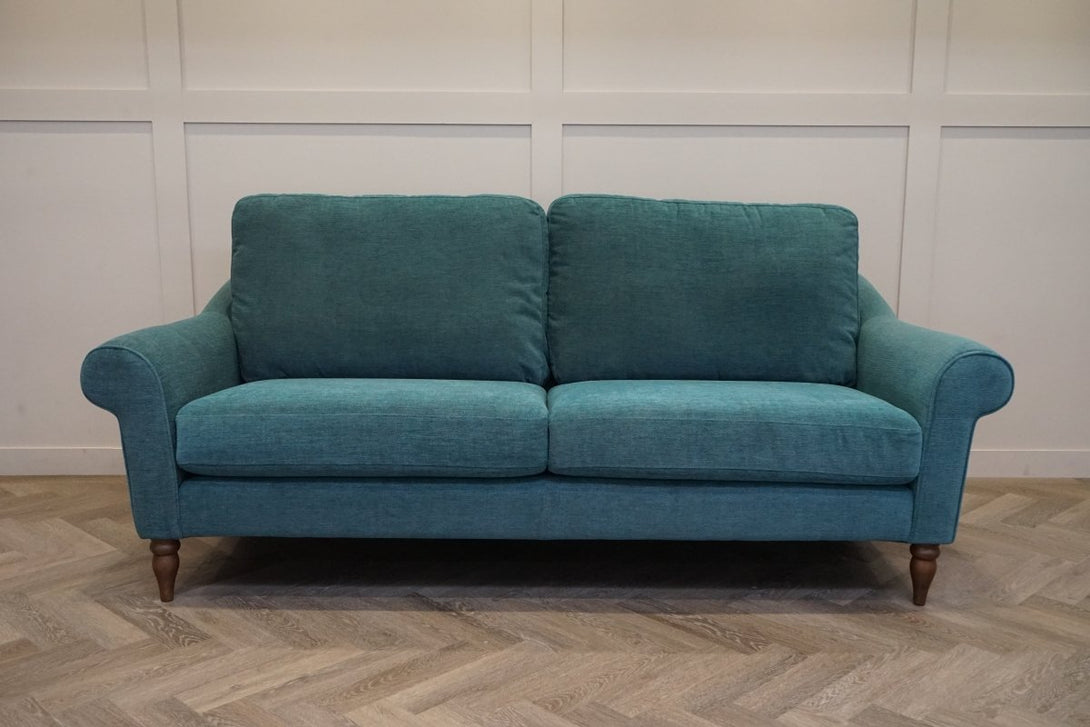 Camber Grand 4 Seater Sofa, Chunky Chenille Dark Teal