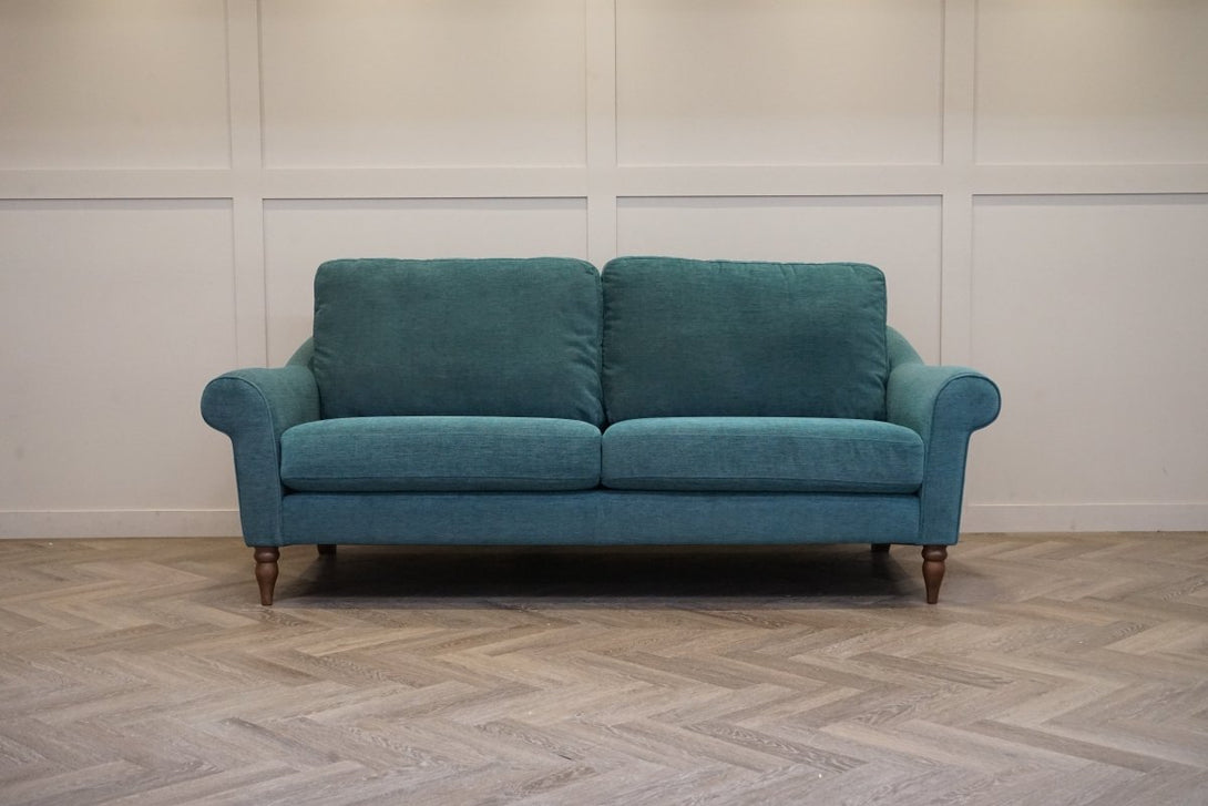 Camber Grand 4 Seater Sofa, Chunky Chenille Dark Teal